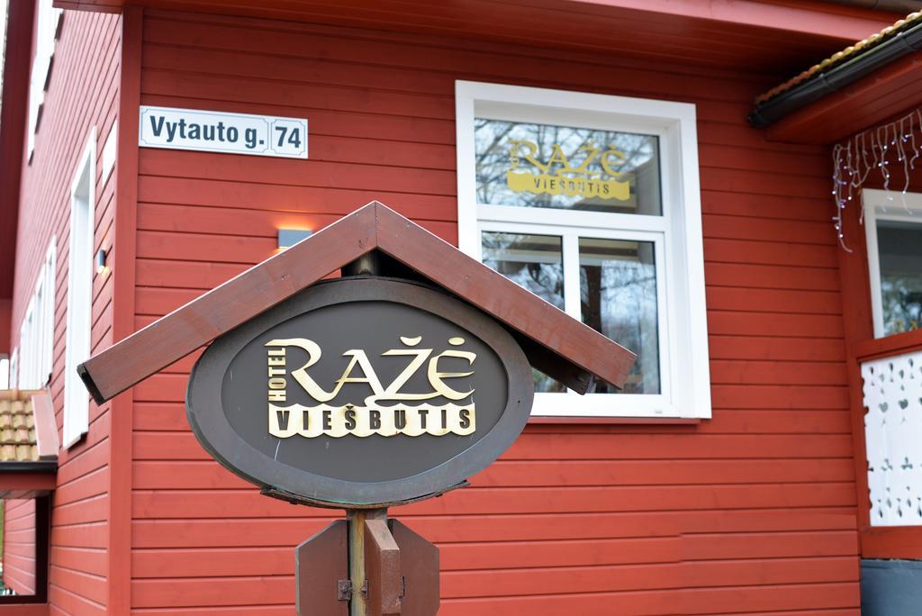 Hotel Raze Palanga Exterior foto